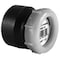 Charlotte Pipe And Foundry Charlotte Pipe 1-1/2 in. Hub X 1-1/2 in. D Spigot ABS Trap Adapter ABS00104P0800 - alternate 1